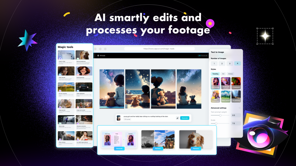 شاشة إعدادات التصدير فى CapCut