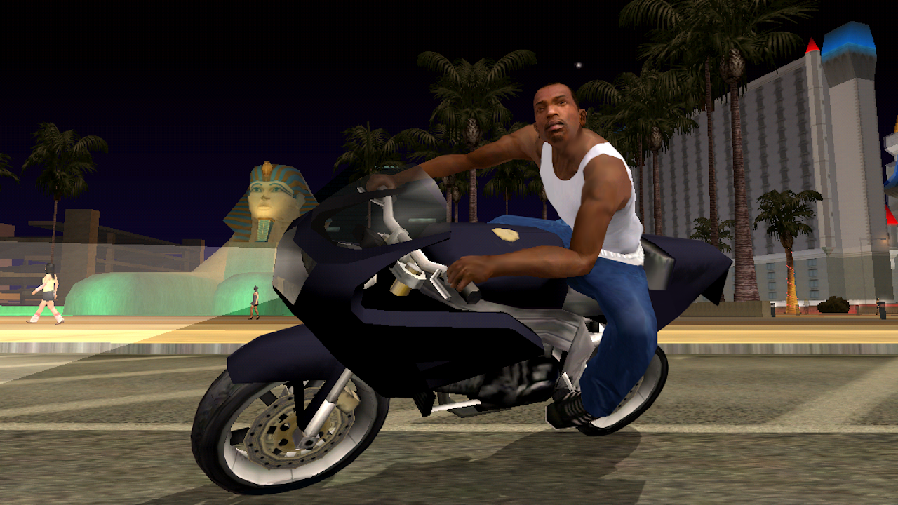 مطاردة سيارات مثيرة في شوارع GTA San Andreas للجوال