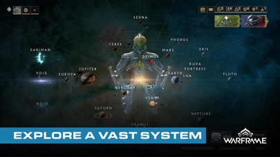 Warframe Mobile gameplay