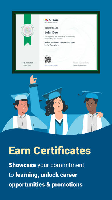 تطبيق Alison: Online Education App – مراجعة كاملة 2026 screenshot 5