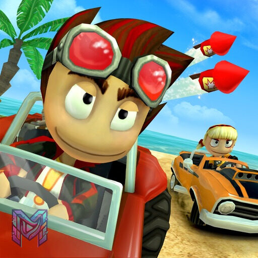 لعبة Beach Buggy Racing — نظرة تفصيلية ومميزات