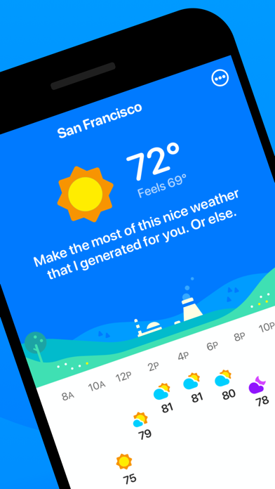 تطبيق CARROT Weather: Alerts & Radar — شرح المميزات والاستخدام