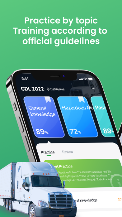 تطبيق CDL  Test 2026 — نظرة تفصيلية