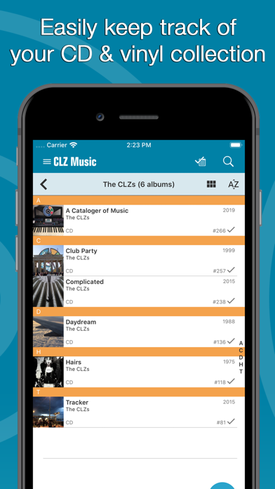 CLZ Music CD / Vinyl database