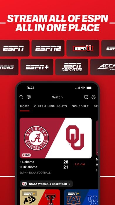 تطبيق ESPN: Live Sports & Scores — كل ما تريد معرفته