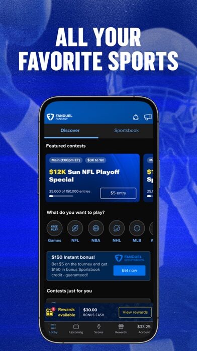 لعبة FanDuel Fantasy Sports — نظرة تفصيلية ومميزات