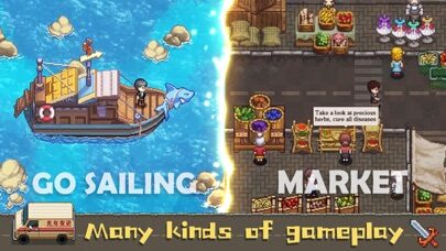 لعبة Harvest Town - Pixel Sim RPG — نظرة تفصيلية ومميزات