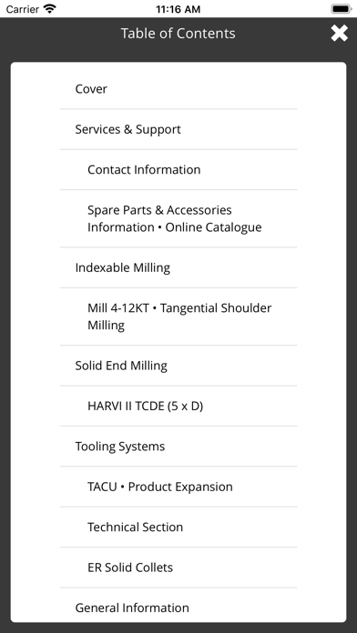 تطبيق Kennametal Catalogs — شرح المميزات والاستخدام