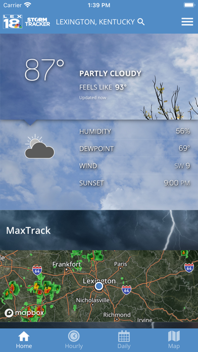 تطبيق LEX18 Storm Tracker Weather — شرح المميزات والاستخدام