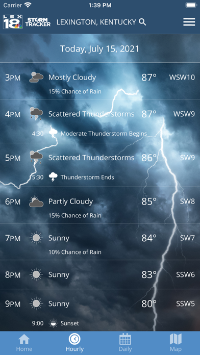 تطبيق LEX18 Storm Tracker Weather — شرح المميزات والاستخدام