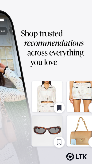 تطبيق LTK: Shop Trusted Recs — شرح المميزات والاستخدام
