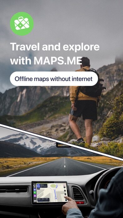 تطبيق MAPS.ME: Offline Maps, GPS Nav — شرح المميزات والاستخدام
