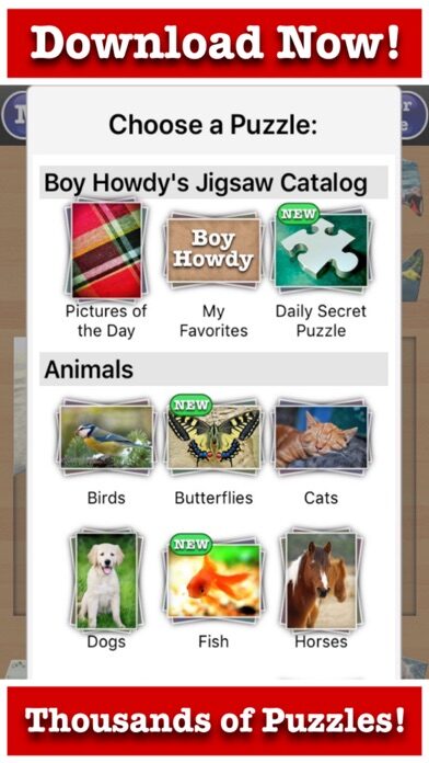Mess Free Jigsaw Puzzles
