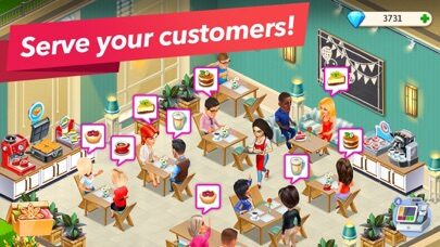 لعبة My Cafe — Restaurant Game — مراجعة شاملة ومميزات