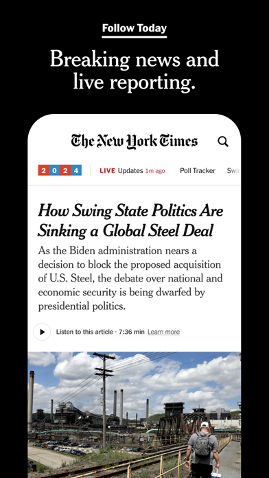 تطبيق NYTimes: US and Global News — مراجعة شاملة ومميزات