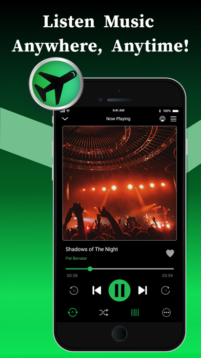 تطبيق Offline Music Player — نظرة تفصيلية