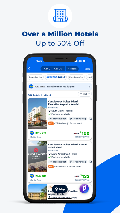 تطبيق Priceline - Hotel, Car, Flight — كل ما تريد معرفته
