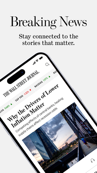 تطبيق The Wall Street Journal. News — شرح المميزات والاستخدام