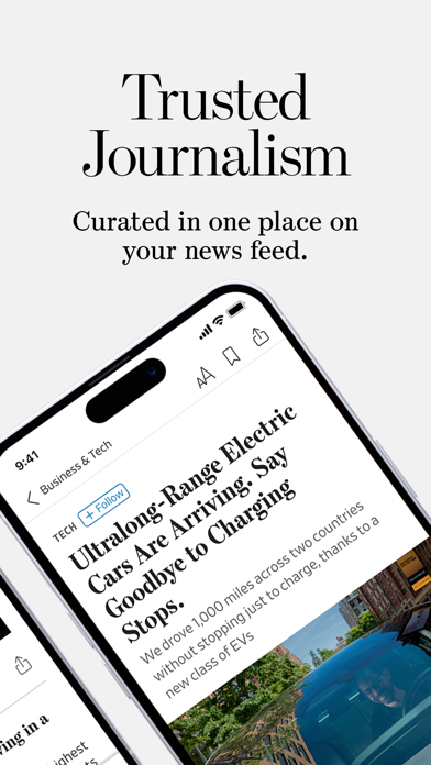 تطبيق The Wall Street Journal. News — شرح المميزات والاستخدام