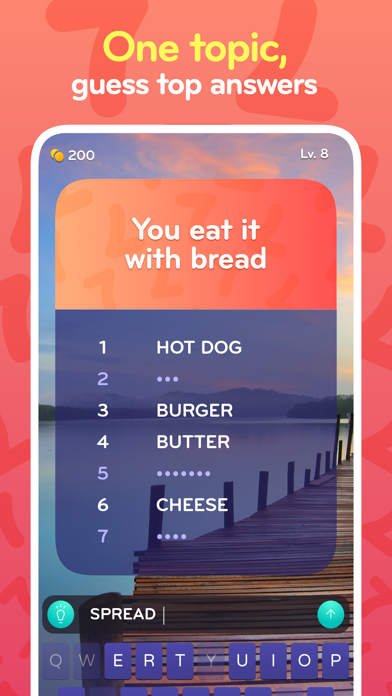 Top 7 - family word game