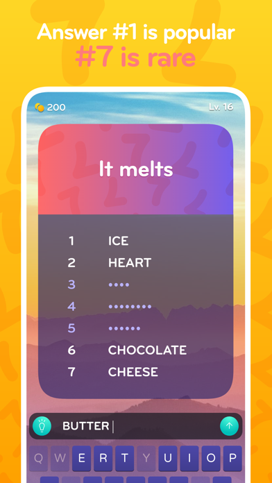 Top 7 - family word game