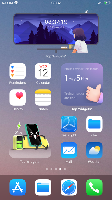 تطبيق Top Widgets⁺ Icons & Themes — دليلك الكامل