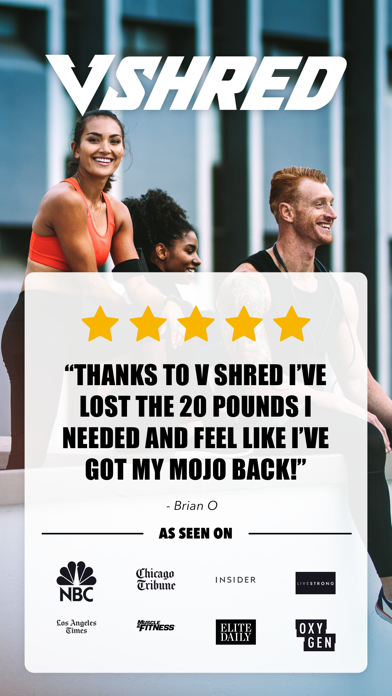 تطبيق V Shred: Nutrition & Fitness — دليلك الكامل