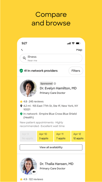 Zocdoc - Find and book doctors