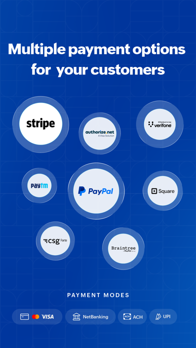 Zoho Invoice Maker App