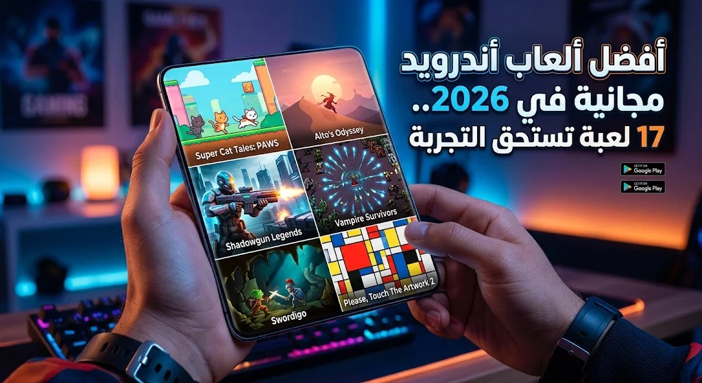 أفضل ألعاب أندرويد مجانية 2026
